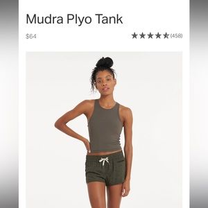 Vuori Mudra Pylo Tank, Oregano Green